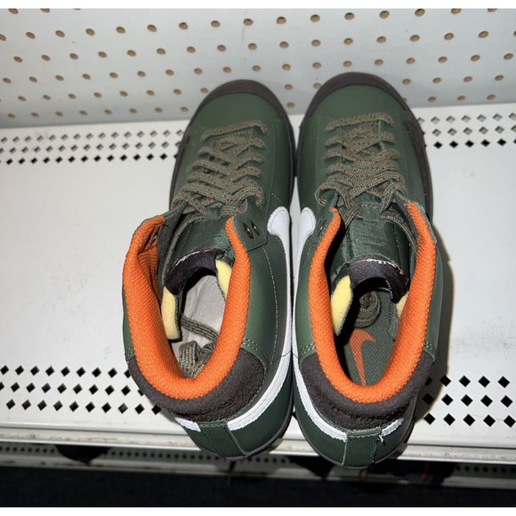 Nike Blazer Mid 77 Vintage Army Mens Leather Athletic Shoes Size 8 DZ5176-300 - Picture 3 of 9